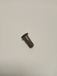 Countersunk head bolt 100 with internal hexagon in titanium alloy rod RAM.758189.002 OST 1 00552-72