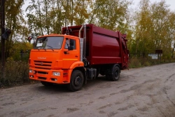 Garbage truck MZ15-K55-20 on the basis of KAMAZ 53605-A5 chassis