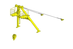 Frame lifting device