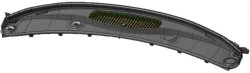 Air intake grille assembly 96805688XT