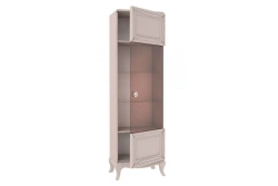 Bianca LD.670020.000 Single-leaf cupboard with glass door (Kashmir )