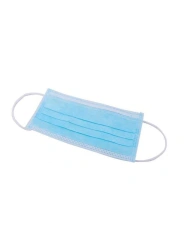 Medical three-layer disposable mask made of non-sterile non-woven materials