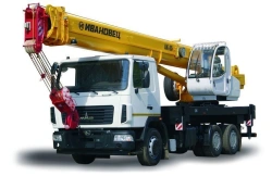 Truck crane KS-45717A-1R and its modifications with cabin U2.60.52.000 and its modifications manufactured by "IMZ AVTOKRAN" LLC,