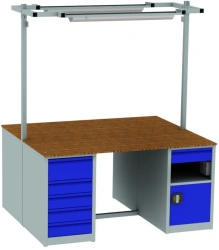 Trolley table with textolite table top SZH