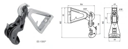 Set of intermediate suspension ES 1500