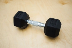 Hexagonal dumbbell, 6 kg