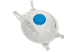 Filtering half-mask for protection against aerosols (with a layer of activated carbon) with exhalation valve "NRZ-0112A" (FFP2 N