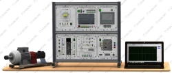Set of training equipment on industrial automation