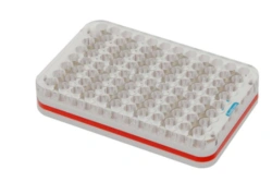 Laboratory rack according to TU 32.50.50-005-01813981-2020 Magnetic rack on 96 places for work with plates for PCR. Item No.: Ma
