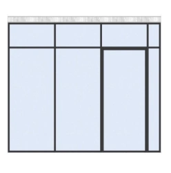 Soundproof partitions TV-DPZV-6.19.01