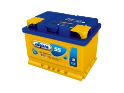 Battery 6ST-55VL ACOM LB Euro