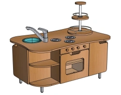 Play kitchen "Hostess" / BAT28