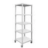 Specialised furniture, including antistatic and cleanroom furniture of the trade mark "GRESSON": Rack of metal SPL series.