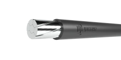 Protected wires for overhead power lines of CIP-3 type