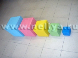 Wooden cubes "Nellia"