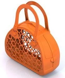Basket bag (orange)