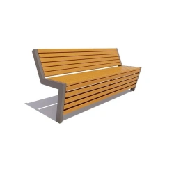 Techno" bench, article no. 77154