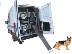Special vehicle for police canine service type 17433 on the basis of Ford Transit type FCD or FDD.