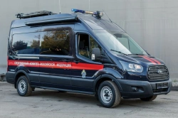 Special vehicle for structural subdivisions of the Investigative Committee, based on Ford FCD 350