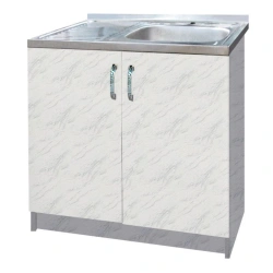 Table with overhead sink Model: SNM of "Edelwood" trade mark