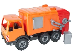 Garbage truck 3 axle (NEW COLours) (45 cm)