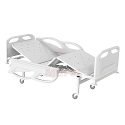 KF3-01-"MSC" (MSC-2103E) - Functional bed, on wheels, plastic backrests, bed - steel sheet, regulation of sections electrically.