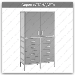 Standard series laboratory cupboard: SHL.02.05
