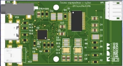 Card reader and audio board (EMTC.431431.016)