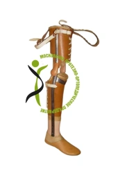 Tibial prosthesis of non-modular type, including for congenital underdevelopment PN3-M-H