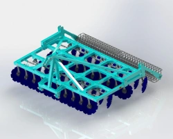 4x4H BDM Sura disc harrow (mounted)