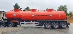 Semi-trailer-tanker for oil and gas condensate collection PTC 4671D0-30