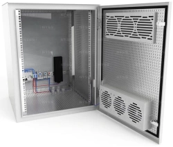 Outdoor wall-mounted telecommunication cabinet NTSS WT series
