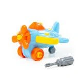 Constructor-transport "Airplane" (19 elements) (in a packet), Item No. 77110.