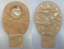 Means of rehabilitation for stoma use: stoma bag undrained, stoma bag drained according to TU 32.50.13-003.