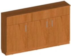 Cabinet under the blackboard. Standard
