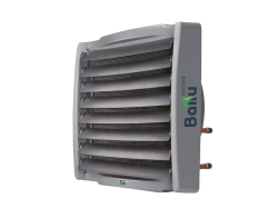 Stationary electric fan heater with water heat exchanger, "BALLU" trade mark, model BHP-W2-40-S
