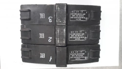Composite brake pad on wire-mesh frame K-V-SPK 330 (2TR-11-01) made of asbestos-free press-material TR98