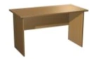 2-seat reading table 1400x700x750 mm