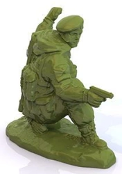 Soldiers of Russian Airborne Forces (1 piece in a pack: commander or observer with binoculars)