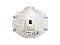 Filtering half-mask for protection against aerosols of the VM 8200 series: models VM 8262 protection class FFP2 NR D