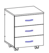Swinging cabinet