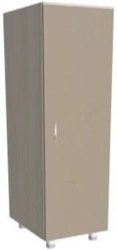 Single-leaf cupboard for clothes KSShm1-01-01.a
