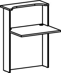 Stand tall with cut-out 8514 Series "Waiting area Galant"
