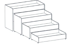 4-tier bed (Trade mark Alliance-S)
