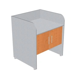 Two-door cabinet table (changing room) model STN-2