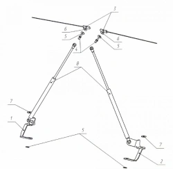 Smooth bonnet lifting device for Hyundai Staria (2021-)