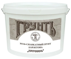 Sol-silicate materials "PROCHNINNY" - Sol-silicate primer for concrete "PROCHNINNY"