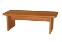 Children's wooden dressing bench