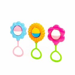 Flower Rattle Set (3 pieces), Item No. 45638