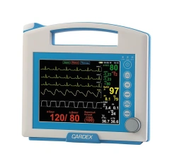 Anaesthesiological and resuscitation monitor for control of a number of physiological parameters "MAR-02-CARDEX" M version